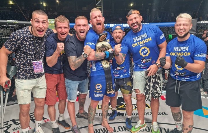 Oktagon 26: Pirát novým šampiónom strednej váhy!